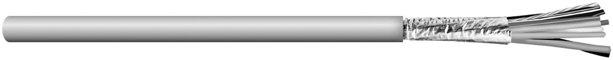 Encore Wire C0753A.41.10 | Multi-Conductor Cable, Orange, 5 Conductor, Tinned Copper, 24 AWG, 7/32, Stranded, Semi-Rigid PVC, Gray, PVC, 1000 ft