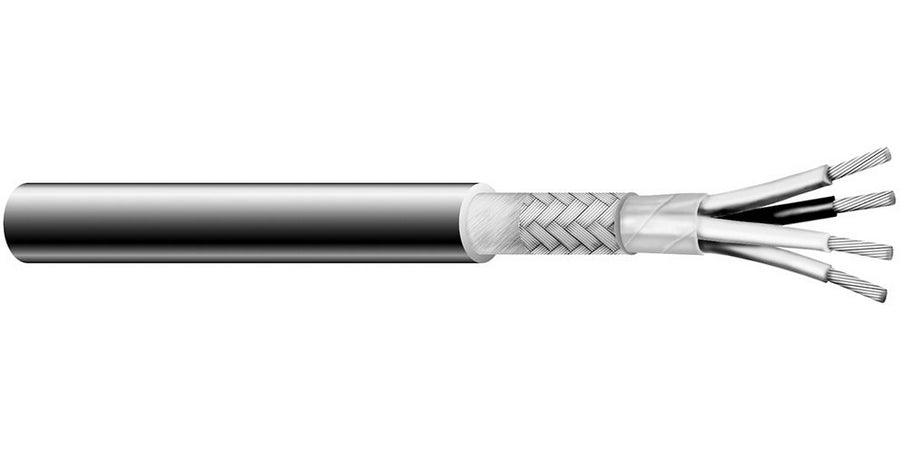 Encore Wire C1606.41.01 | Multi-Conductor Cable, Black, 6 Conductor, Tinned Copper, 16 AWG, Stranded, Rubber, Black, Carolprene, 1000 ft