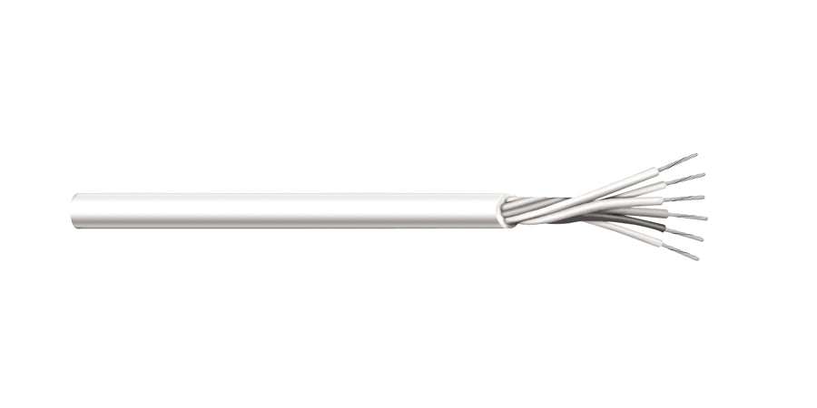 Encore Wire C4062A.41.10 | Multi-Conductor Cable, Red, 3 Conductor, Tinned Copper, Fully Annealed Stranded, Semi-Rigid PVC, Gray