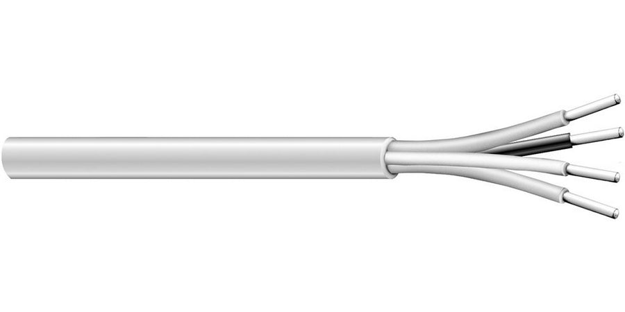 Encore Wire E1032S.30.10 | Multi-Conductor Cable, 2 Conductor, Copper, Solid/Stranded, Semi-Rigid PVC, Gray