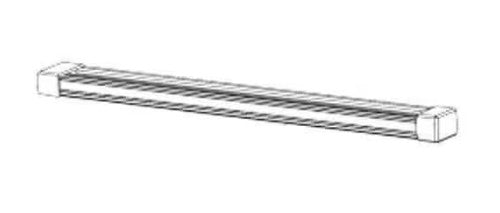 Entrematic USA Inc W5-556 | Pull Track Assembly, Dark Bronze, for HA8-LP Door Operator