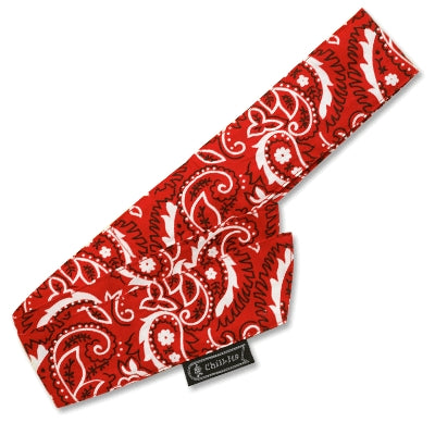Ergodyne 12305 | Chill-Its 6700 Cooling Bandana, Red Western