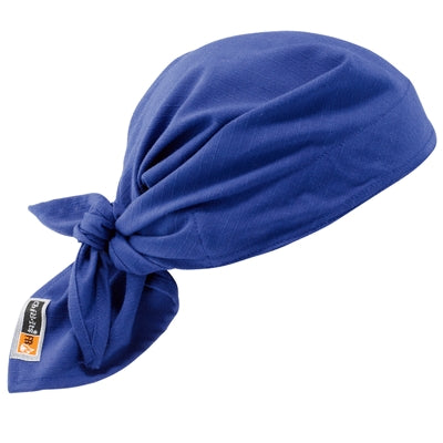 Ergodyne 12627 | Chill-Its 6710FR Cooling Triangle Hat Blue