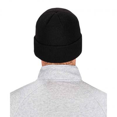 Ergodyne 16808 | N-Ferno 6806 Cuffed Rib Knit Beanie Hat Black