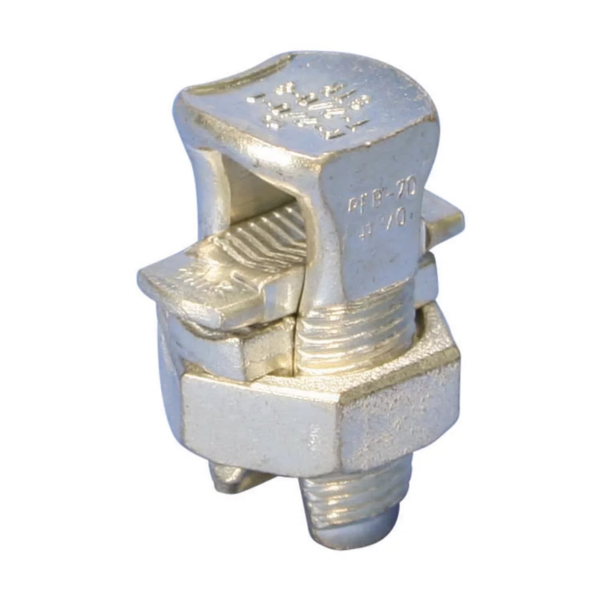 Erico ESBP2/0 | Split Bolt Connector, Tinned, #8 Solid-2/0 Stranded, 10 mm² Stranded-50 mm² Stranded