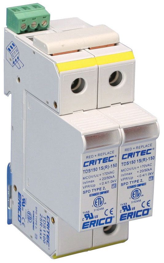 Erico TDS11002SR240 | Grounding, Diverter, Td, 240V, 100Ka