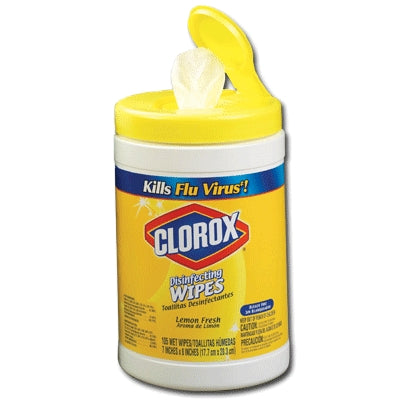 Essendant Receivables CLO15948CT | Clorox Disinfecting Wipes Lemon Scent, 75 /Tub