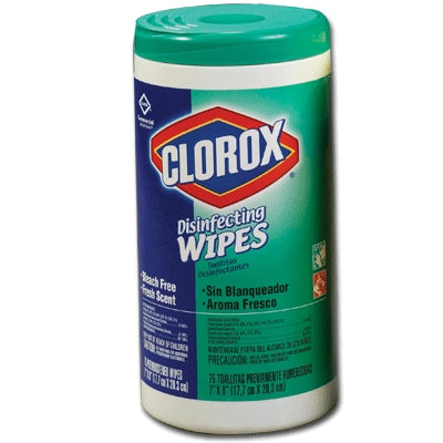Essendant Receivables CLO15949CT | Clorox Disinfecting Wipes Fresh Scent, 75/Tub