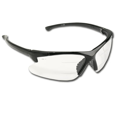 Essendant Receivables KCC20387 | Smith & Wesson Dual Segment Readers Safety Glasses Black Frame, 1.5 Diopter Clear Lens