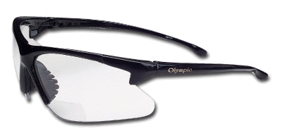Essendant Receivables SMW19879 | Jackson Safety Safari 3006 Readers Safety Glasses Black Frame, 2.0 Diopter Clear Lens