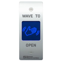 Essex Electronics Inc HEW-1S | Narrow/Jamb Hand-E-Wave Switch, Stainless Steel