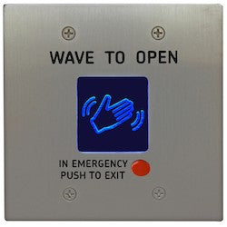 Essex Electronics Inc HEWMO-30 | Hand-E-Wave Switch, Touchless, Momentary, Double Gang, Manual Override