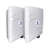 Etherwan Systems EASYLINK-300-US | Wireless Bridge Kit - Contains Two Paired Wireless Bridge Units, 2 X 24Vdc, 1.5A Power Supplies, 2 X Passive Poe Injectors And 2 X Mounting Kits