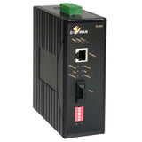 Etherwan Systems EL900-A-C-1-A | Hardened Media Convertor - 2Km, Multi Mode (ST) - 1310nm, 10-48VDC (DC Terminal Block)