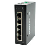 Etherwan Systems EX41941 | Hardened Unmanaged 4-Port Gigabit PoE & 1-Port Gigabit RJ45 Ethernet Switch