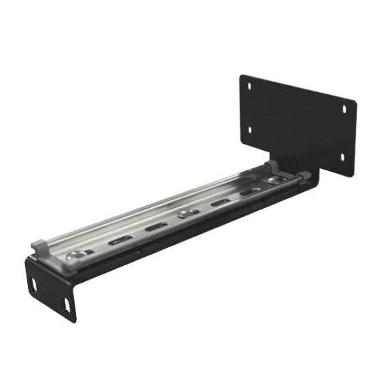 Etherwan Systems KR-BKZDIN-D | Z-Shaped Vertical Mounting Bracket with Removable DIN-Rail