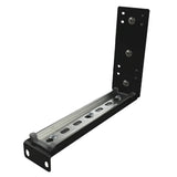 Etherwan Systems KR-BKZDIN2-D | Z-Shaped Horizontal Mounting Bracket with Removable DIN-Rail