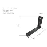 Etherwan Systems KR-BKZDIN2 | Z-Shaped Horizontal Mounting Bracket