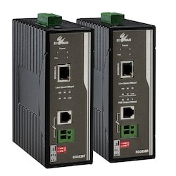 Etherwan Systems ED3538 | Hardened -40C - 75C Power Over Link Pol Ethernet Extender Kit. Includes Ed3538T And Ed3538R, Extends Ethernet Over 1 Pair Of Straight Or Twisted Wire