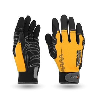 Eureka Safety IMPVIBLFLEX-10 | Impact Vibration Flexi Gloves, Black, Size, 10