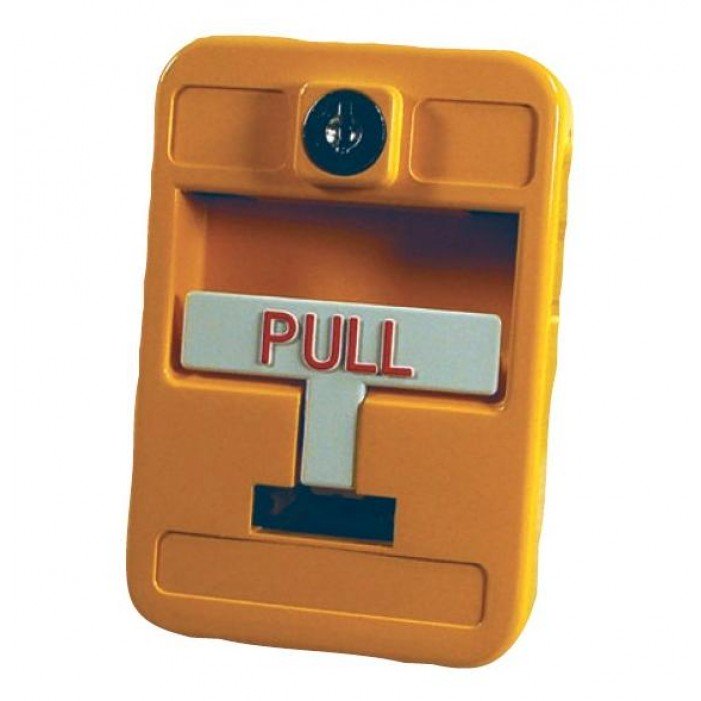 Bosch Security ( Cctv ) Systems FMM-100SAT2CK-Y | Single-action Metal Manual Station Yellow