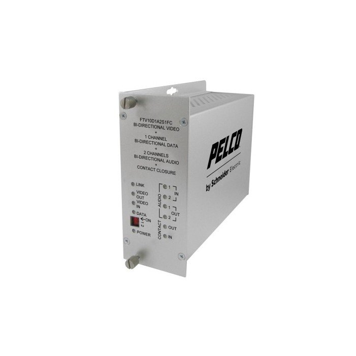 Pelco FRV10D1A2S1ST - RECEIVER - 1CH 10-BIT DIG-VID W/1 DATA 1