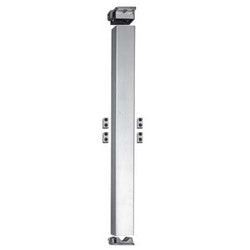 Falcon Lock 4023 7FT 2 | Exit Device Mullion, 2" Width x 3" Depth x 7’ Height, Steel, Aluminum, for 19/24/25 Rim Series Door Exit Device
