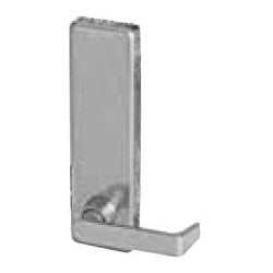 Falcon Lock 510L-BE SP313 LHR | Exit Device Control Trim, Dane Lever, Blank Escutcheon, Left Hand Reverse, Powder Coated Dark Bronze, Passage, for 25 Series Door Exit Device