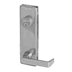 Falcon Lock 510L-NL US26D LHR | Exit Device Control Trim, Dane Lever, Night Latch, Left Hand Reverse, Satin Chrome, Storeroom, for 25 Series Door Exit Device