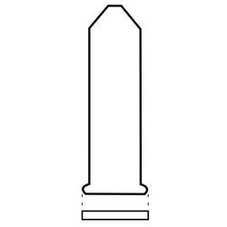 Falcon Lock A30038-000-00 | Door Cylinder Tailpiece, for H511 Series Tubular/Interconnect Lock Conventional Cylinder
