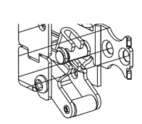 Falcon Lock BRKTASY.107 | Exit Device Actuator Arm Bracket Assembly, for 1690 Series Door Exit Device