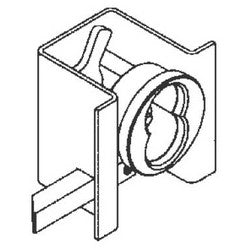 Falcon Lock C982 626 | Mail Box Lock, Anodized Aluminum, for Interchangeable Core Cylinder