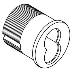 Falcon Lock C987 626 | Door Lock Cylinder, Interchangeable Core Mortise, 7-Pin, 1-3/8" Length, Satin Chrome