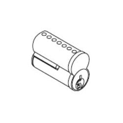 Falcon Lock CB849 M 606 | Door Lock Cylinder, Interchangeable Core, 7-Pin, Uncombinated, No Logo, Best Capping, M Keyway, Satin Brass