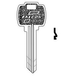 Falcon Lock KB573 G | Door Lock Key Blank, Standard, 5-Pin, G Keyway, for Conventional Cylinder