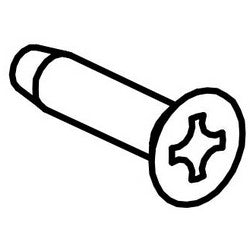 Falcon Lock SCREW.1141 | Exit Device Screw, 8-18 TPI, 3/4" Length, for 1690 Series Door Exit Device