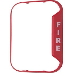 Fire-Lite Alarms. BZW-P | Audible/Visible Bezel, Indoor, Wall Mount, -40°F to 151°F, White, Plain, for Horn, Strobe, Chime