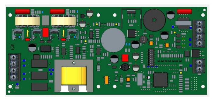 Fire-Lite Alarms, Inc. ECS-INT50W | Intelligent Internal Amplifier, 1 Speaker Circuit, 50 Watt, 24VDC, 52mA