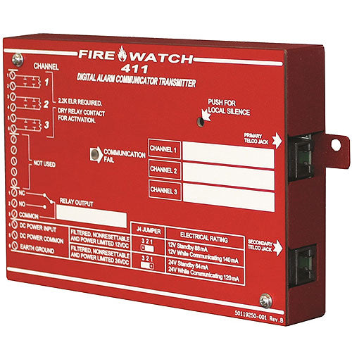 Fire-Lite Alarms, Inc. 411UD | Fire Alarm Control/Communicator, Honeywell International