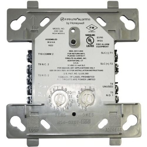 Fire-Lite Alarms, Inc. CRF-300 | Addressable Relay Module, Honeywell International