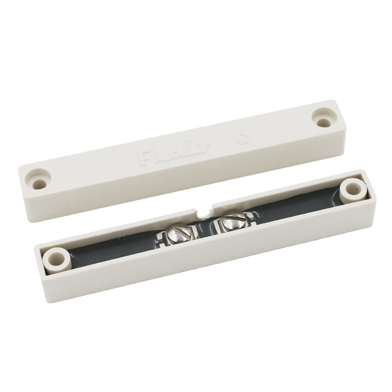 Flair Electronics 1020-55 WHT | Magnetic Contacts, Surface Mounting, NC, Open, 30VDC, 0.2A, 0.1 , Height 2 in., White