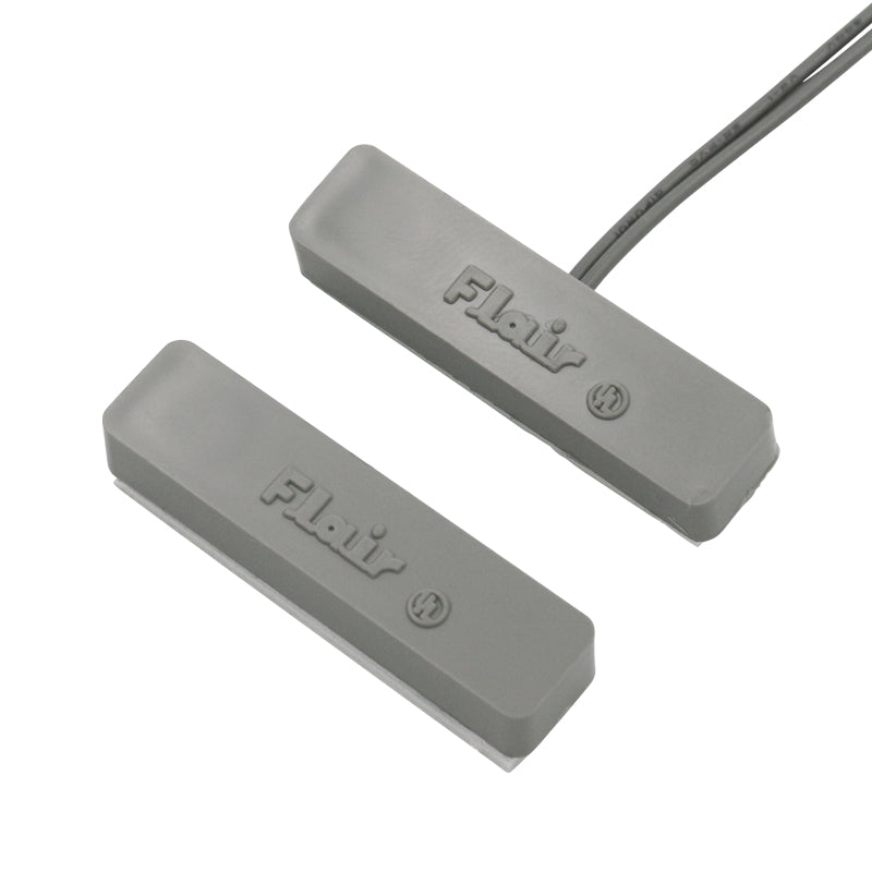 Flair Electronics LMS87 WHT | Magnetic Contact, Surface-Mount, NC, Wired, Normally Open, 30 VDC, White, 0.1 A, 20 mA