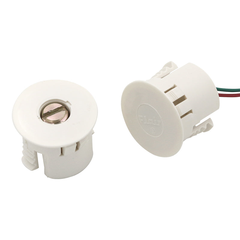 Flair Electronics MSS100-7 BRN | High-Security Balanced Magnetic Switch, Recessed, SPDT, Wired, 130 VDC, Brown