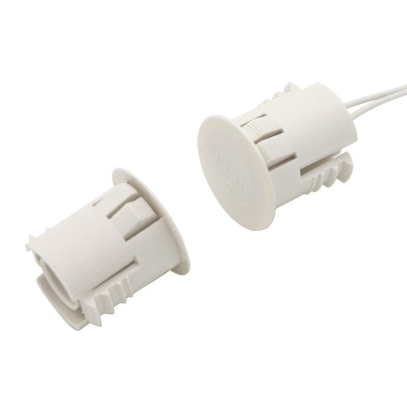 Flair Electronics PFC48 BLK | Magnetic Contact, Recessed, NO Configuration, Closed, 100VAVDC, 0.5A, 0.1 , Diameter 4 in.