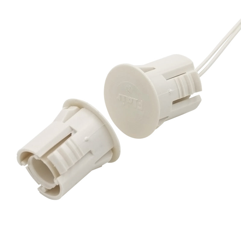 Flair Electronics PFC48Y BRN | Recessed Magnetic Contact, Recessed, Flush Mount, DPDT, Wired, 2 x Open/Closed, 30VDC, Brown, 0.2A