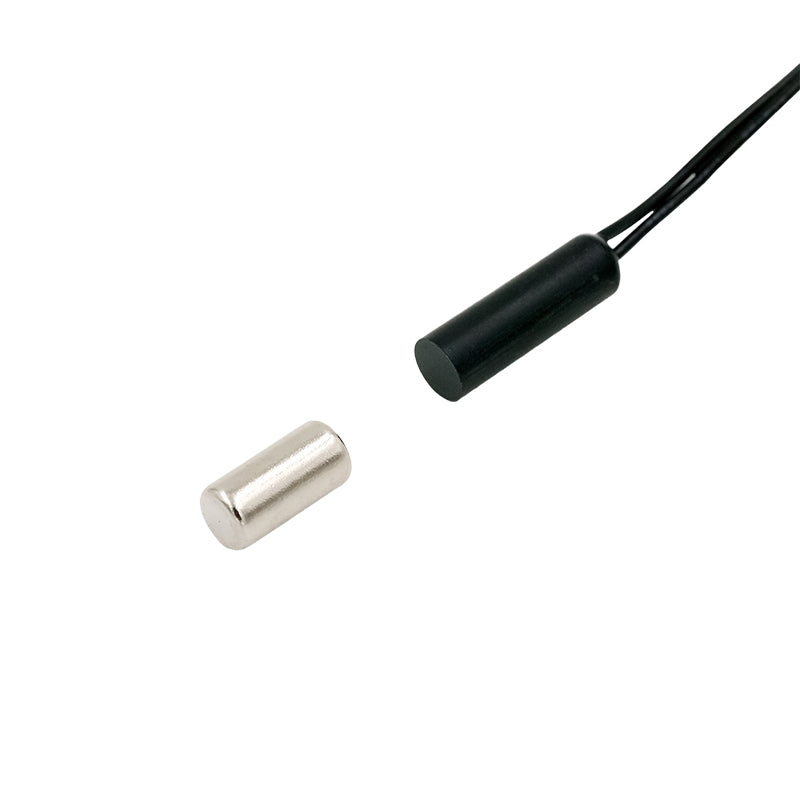 Flair Electronics RMS68-1 BLK | Magnetic Contact, Recessed-Mount, Closed Loop, Contact Configuration, 1NO, Connectivity, Wired