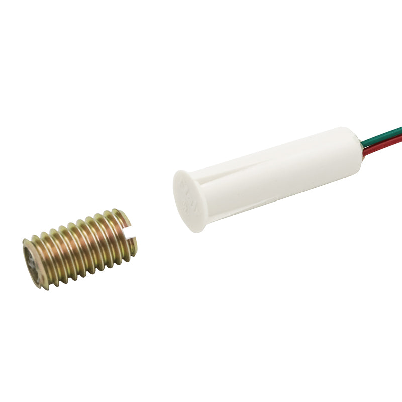 Flair Electronics RMS94-7 BRN | High Security Balanced Magnetic Contact, Self Locking In Wood, Recessed, SPDT Balanced, Brown