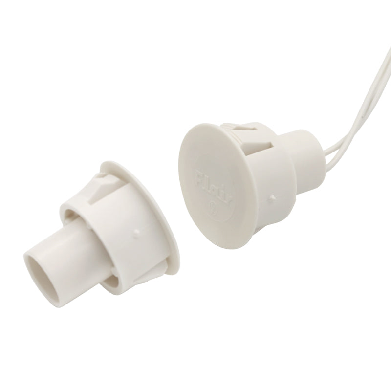 Flair Electronics VIP48-1 BRN | Magnetic Contact, Recessed, Wired, Closed, 100VAC/VDC, 0.5A, Brown, Diameter 3/4 in., 1NO