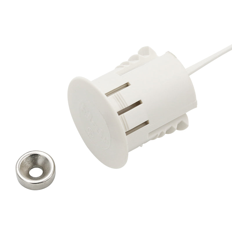 Flair Electronics VIP48N BRN | Recessed Magnetic Contact, Steel Frames And Wood, Recessed, N/O, Wired, Closed, Electrical, Brown