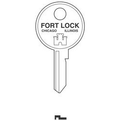 Fort Lock KT1 | Lock Key Blank, For 1T Series Lock